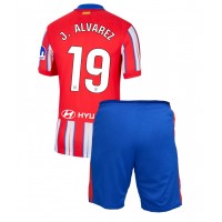 Atletico Madrid Julian Alvarez #19 Hjemmedraktsett Barn 2024-25 Kortermet (+ Korte bukser)